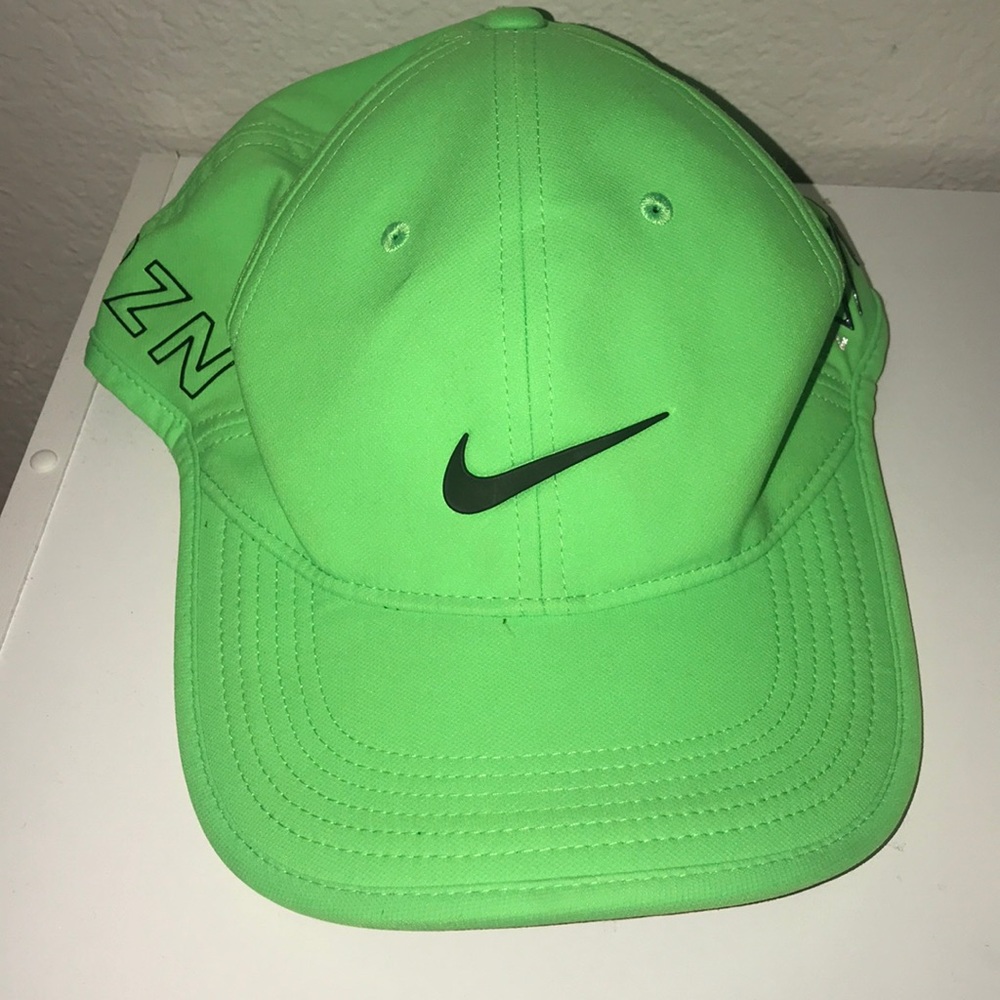 Neon Green Nike Golf Hat